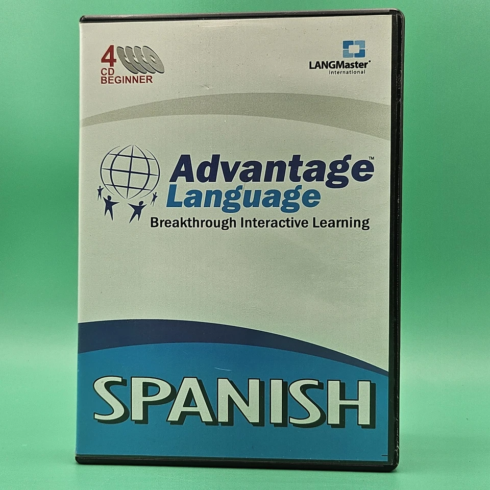 Advantage Language Breakthrough Interactive Learning-Spanish 4 CD Set: Beginner - Image 1 of 4