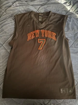 NBA Adidas New York Knicks Carmelo Anthony Jersey Men’s Extra Large Authentic - Image 1 of 4