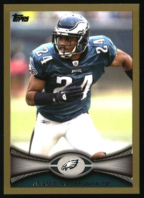 2012 Topps #71 Nnamdi Asomugha Gold SN #/2012 Philadelphia Eagles - Image 1 of 2