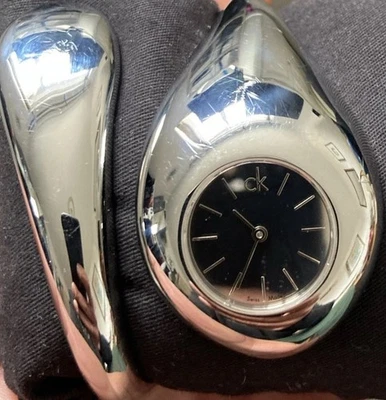 Calvin Klein Unusual Hypnotic Swiss Made K5423100 Womens Stainless Steel Watch - Image 1 of 4