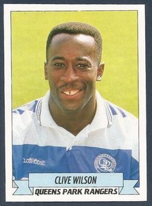 PANINI FOOTBALL 93 -#195-QUEENS PARK RANGERS-CLIVE WILSON