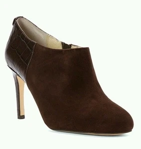 Bota al tobillo Michael Kors Sammy marrón/gamuza usada talla 10 - Imagen 1 de 8