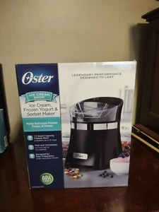 Oster Ice Cream Shop FRSTIC-GCO-B15 Ice Cream&Sorbet Maker. 1.5 Quarts. NIB ￼ - Picture 1 of 8