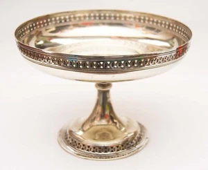 Marples & Co Sheffield Antique Silver Plate Pedestal Cake Stand Tazza - Picture 1 of 11