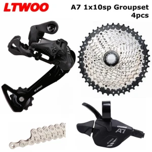 LTWOO A7 1x10 Speed MTB Bike Groupset Shifter Rear Derailleur Cassette Chain - Picture 1 of 18