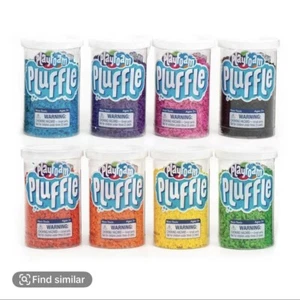Educational Insights Playfoam Pluffle for Sensory Bins, 8 Pack Mini, - Picture 1 of 8