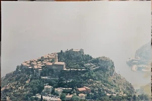 Eze France Enlarged Photo 30"x20" Landscape 1980s Suzanne Lee OOAK Large Format - Picture 1 of 1