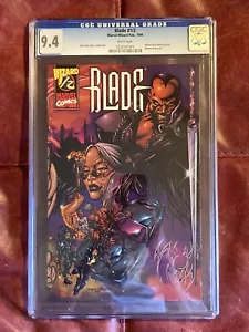 Wizard 1/2 Blade RARE Mail Away Exclusive Wraparound Cover CGC 9.4 ๐ฅ๐ฅ - Picture 1 of 3