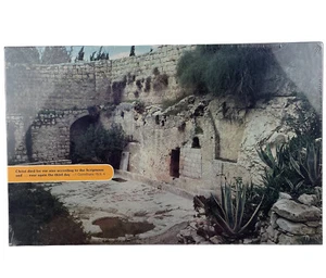 VTG 1990 Garden Tomb Jigsaw Puzzle 550 pcs Easter Resurrectio J. David Lang NEW - Picture 1 of 7