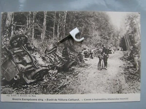 WW1 German convoy destroyed in a narrow lane - Picture 1 of 1