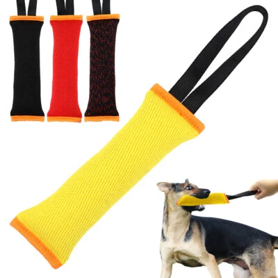 Dog Bite Tug Toy Extra Tough Durable Interactive Toys Puppy Training Tug of War - Image 1 of 4