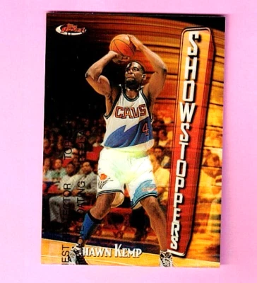 Shawn Kemp 1997-98 Topps Finest Showstoppers Bronze Refractor #241 A923 - Image 1 of 2