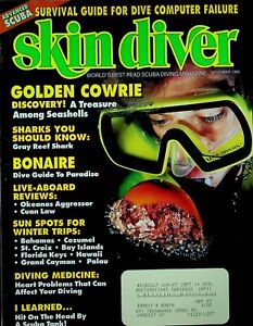 Magazine Skin Diver Golden Cowrie & Bonaire novembre 1993 052522RNON