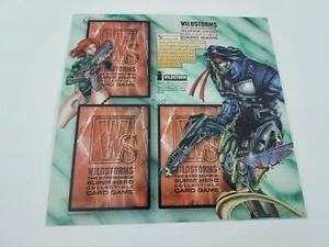 1995 Wildstorms Expandable Super Hero Collectible Card Game Promo 8" x 8 1/4" - Picture 1 of 10