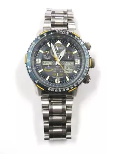 Citizen Skyhawk A-T Blue Angels Eco-Drive Men's Watch U680-S115701 - Picture 1 of 8