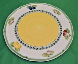 VILLEROY & BOCH Germany FRENCH GARDEN 12"d Round Serving Platter Cake Plate - Picture 1 of 4