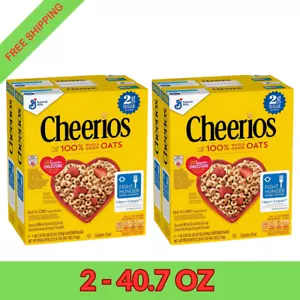 Cheerios Cereal, 40.7 oz. 4 pack. FREE SHIPPING - Picture 1 of 5