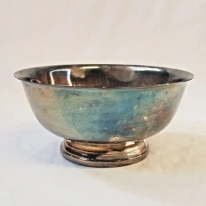 Vintage Gorham Silver Original EP YC778 Silver Plate Paul Revere Style 6.5" Bowl - Picture 1 of 11