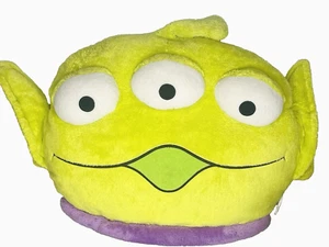 Disney Parks Toy Story Alien Plush Pajama Pouch Green Ear To Ear 21" Across - Picture 1 of 11