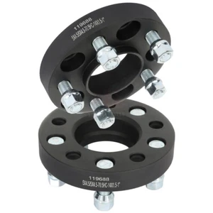 2 X 1" (25mm) 5x4.5 14x1.5 Studs Wheel Spacers For Ford Mustang 3.7L 2015-2017 - Picture 1 of 10