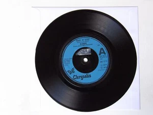 Blondie: Heart of Glass 1978 UK 7" Plastic label/Plain Sleeve - Picture 1 of 3