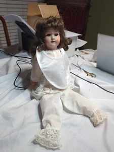 Armand Marseille 20” Bisque Head A3M 390 On Jointed Composition Body - Picture 1 of 13