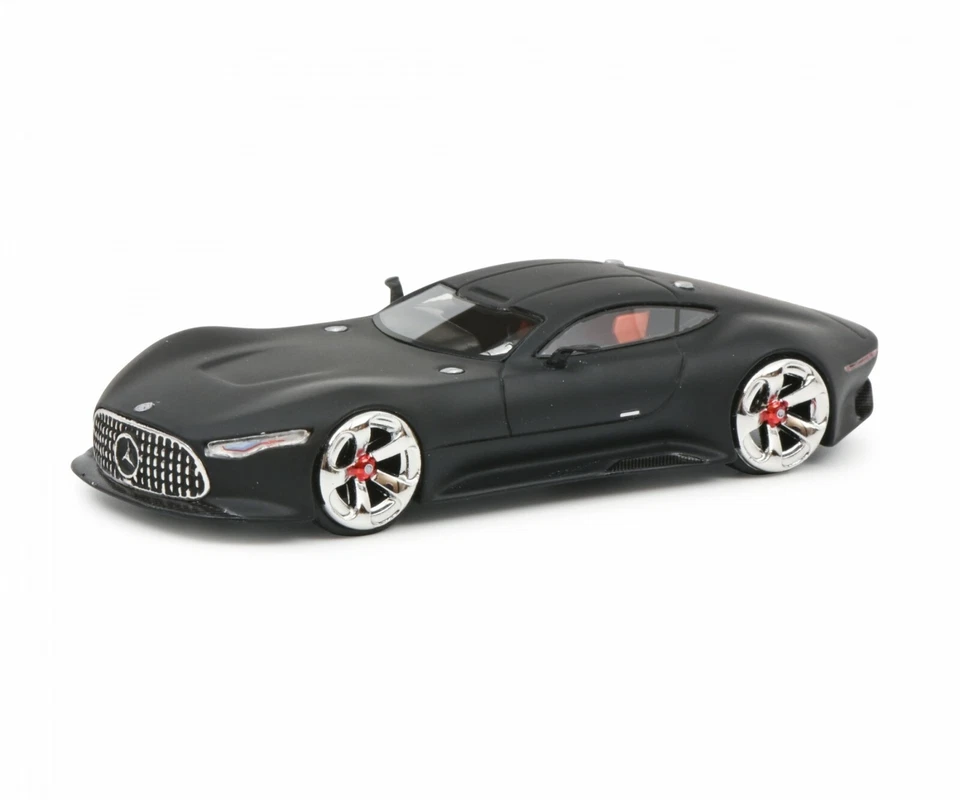Schuco 1:64 Mercedes Benz AMG Vision Gran Turismo negro mate resina, estuche de plástico Foto 1 de 3