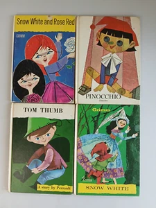 Vintage 1960s HOLLY STORYBOOK LIBRARY Picture Book Lot of 4 ~ See Notes - Picture 1 of 24