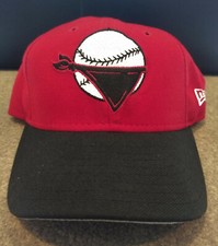 QUAD CITY RIVER BANDITS - New Era fitted hat (7 3/8) - RARE - MADE IN THE USA