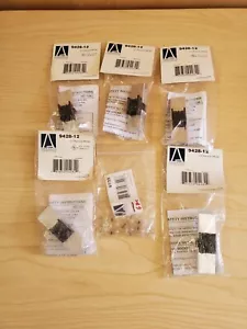 Ambiance Lighting 9428-12 Wedge Base Lamp holder 12V Lot of 5 + 5W Bulbs 6pc - Picture 1 of 5