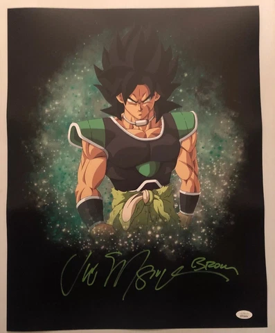 Vic Mignogna Signed Autographed 16x20 Photo Dragon Ball Z Super Broly JSA COA 3 Cover