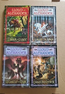 1-4 The Chronicles of Prydain series Children's books by Lloyd Alexander Fantasy - Picture 1 of 12