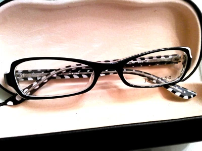 Черно-белая оправа для очков Jai Kudo Mod 1702 (P01) 51 X 18 135 мм - Изображение 1 из 4