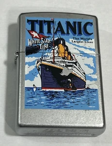 Zippo Lighter 2000 Titanic White Star Line - Picture 1 of 7