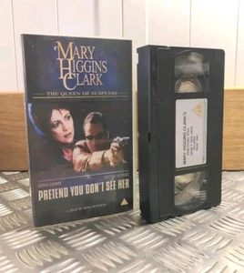 Mary Higgins Clark - Pretend You Don't See Her ~ VHS Video 2003 ~ Very Good - Picture 1 of 5