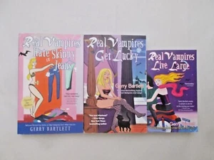 3 GERRY BARTLETT # REAL VAMPIRES PB & TRADE PB LIVE LARGE GET LUCKY HATE SKINNY  - Imagen 1 de 3