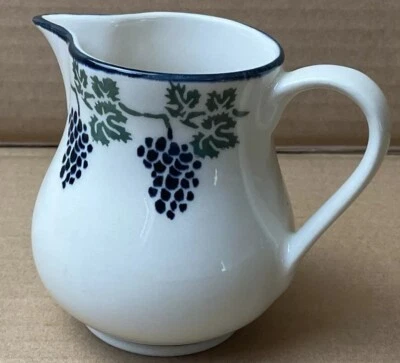 Brixton London Pottery Jug Small Grape Design Super Condition - Image 1 of 4