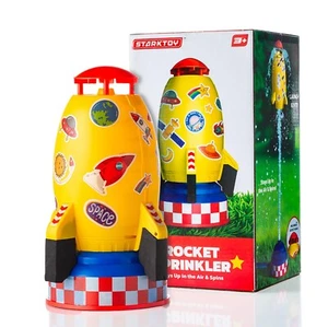Water Rocket Toy for Kids - Splash Fun Sprinkler & Rocket Launcher - Picture 1 of 10