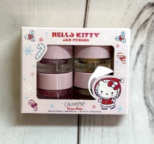 NIB Colourpop Hello Kitty Mini Glitter Glitterally Obsessed Kit Snow Cute Sanrio - Picture 1 of 3