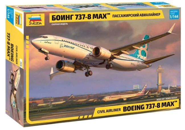 Zvezda 1 144 Boeing 737-8 Max / 500787026