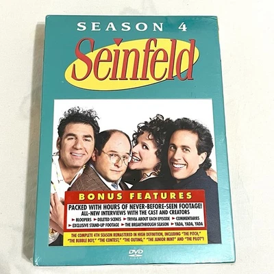 Seinfeld: Complete Eighth Season 8 (DVD 2007 4-Disc Set) NEW SEALED - Image 1 of 4