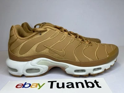 BRAND NEW Nike Air Max Plus Men's Running Shoes Flax Brow/White FZ8815-200 - Image 1 of 4