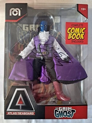 Mego Atlas Seaboard Comics Walmart Exclusive THE GRIM GHOST 2024 RARE SIGNED - Image 1 of 4