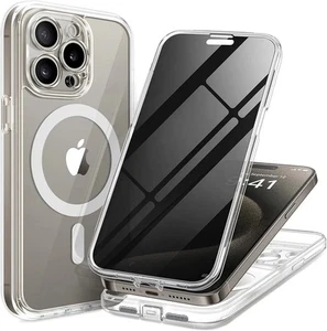 Magnetic for iPhone 15 Pro Max Case, Compatible with MagSafe, Built-in... - Picture 1 of 3