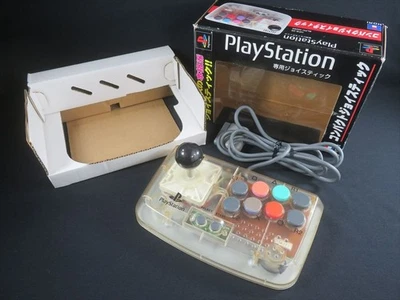HORI PS1 ps2 compact joystick mini ps controller sony Joy stick Japan clear box - Image 1 of 4