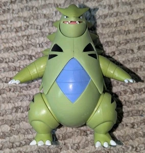 Jazwares Pokemon Battle Feature Figure Tyranitar 4.5" Action Works No Tail - Picture 1 of 2