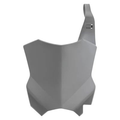 Placa de matrícula delantera Acerbis gris para Kawasaki KLX300R 2020-2025 Foto 1 de 2