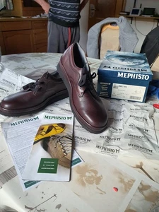 Mephisto Herren Männer Sport Sneaker Schuhe Braun Neu EU Gr.46,5 Echt Leder 1880 - Bild 1 von 19