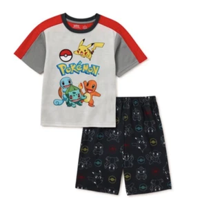 Pokemon Boys Pajamas NWT Size 4 or 6 - Flame Resistant Sleepwear - Picture 1 of 1