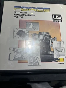 Force Outboards Service Manual 150 Hp Us Power Ob4366a - Picture 1 of 4